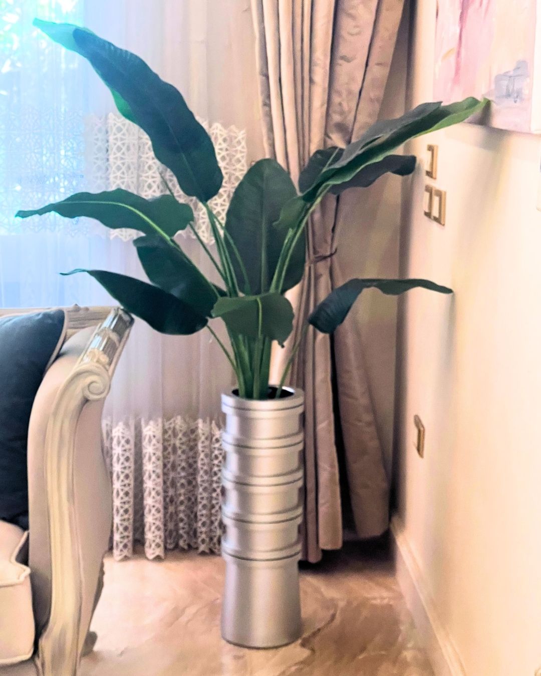 Top-Down Ribbed Vase