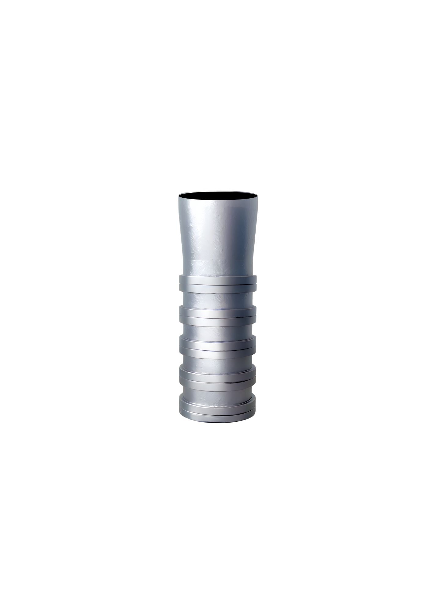 Bottom-Up Ribbed Vase
