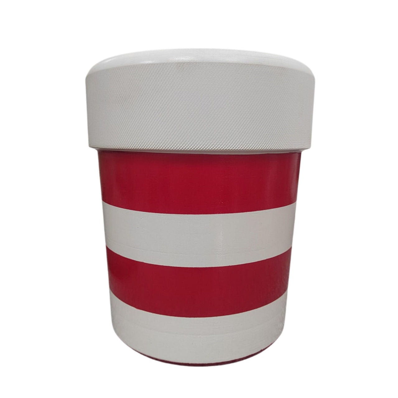 The Candy Cane Striped Pot Ribbed