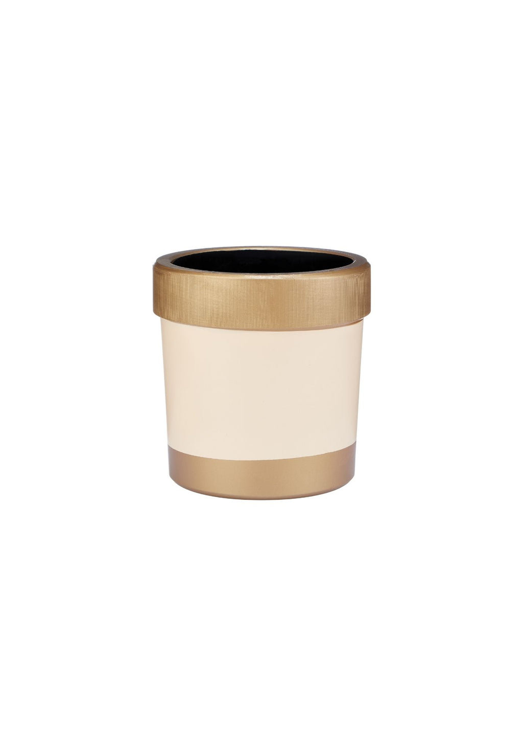 Two Tone Pot Ribbed