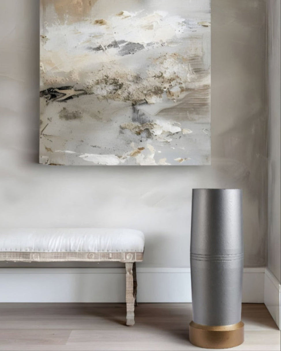 Floor Diamond  Vase