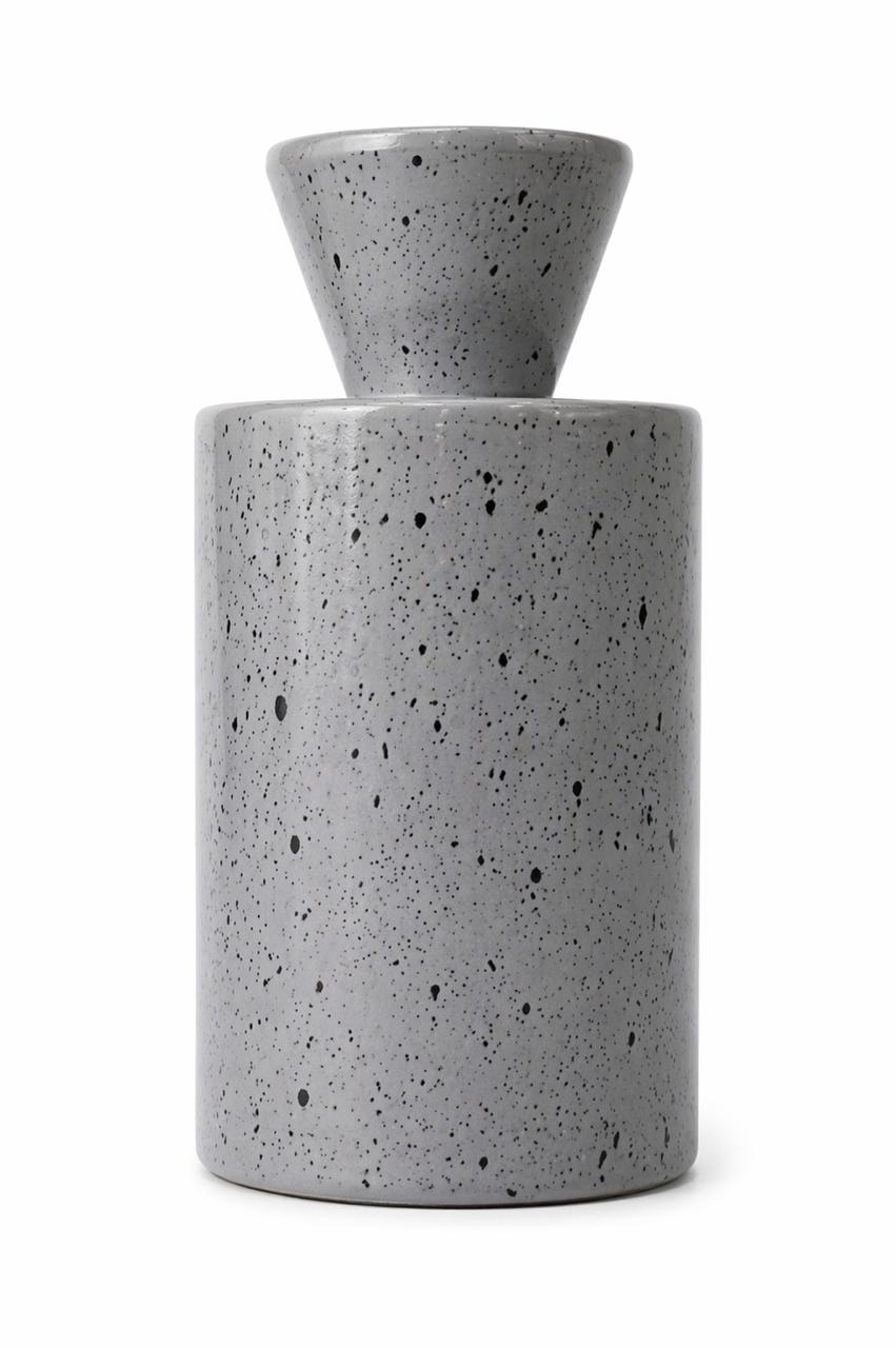 Glossy Dotted Grey