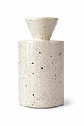 Glossy Dottef White