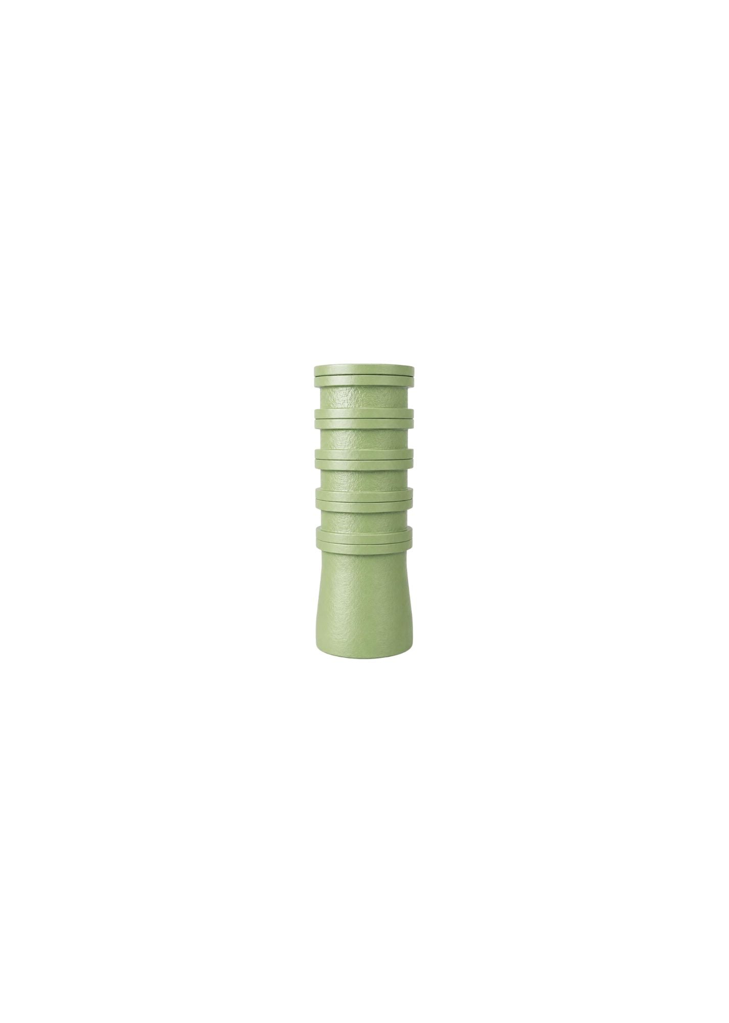Top-Down Ribbed Vase