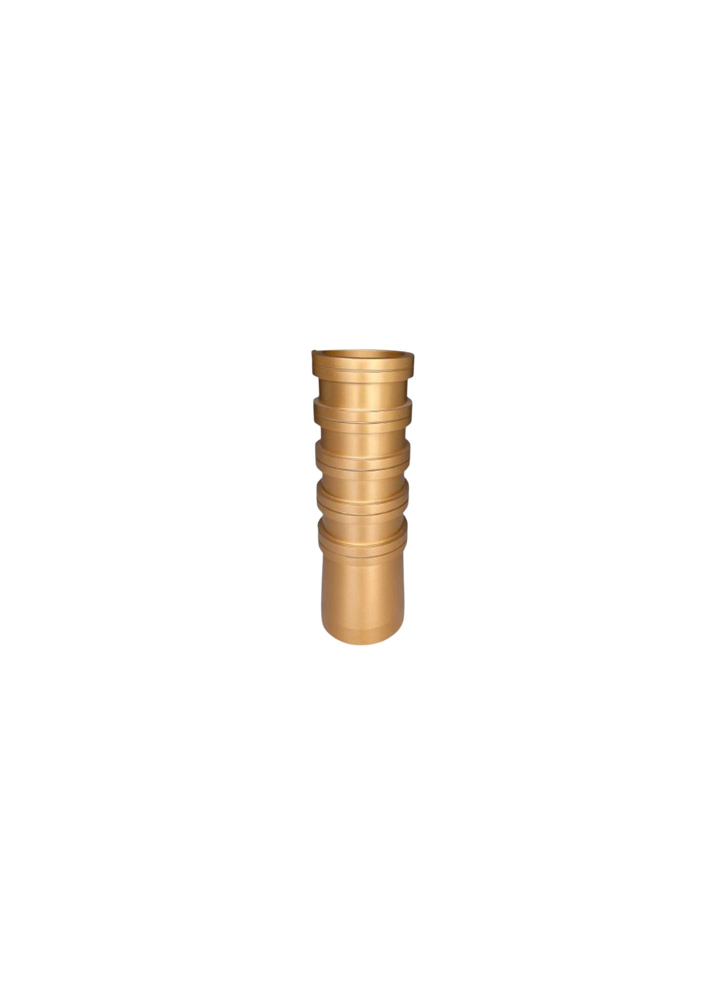 Top-Down Ribbed Vase