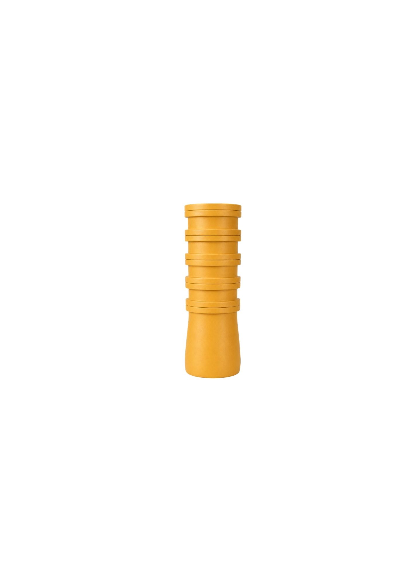Top-Down Ribbed Vase