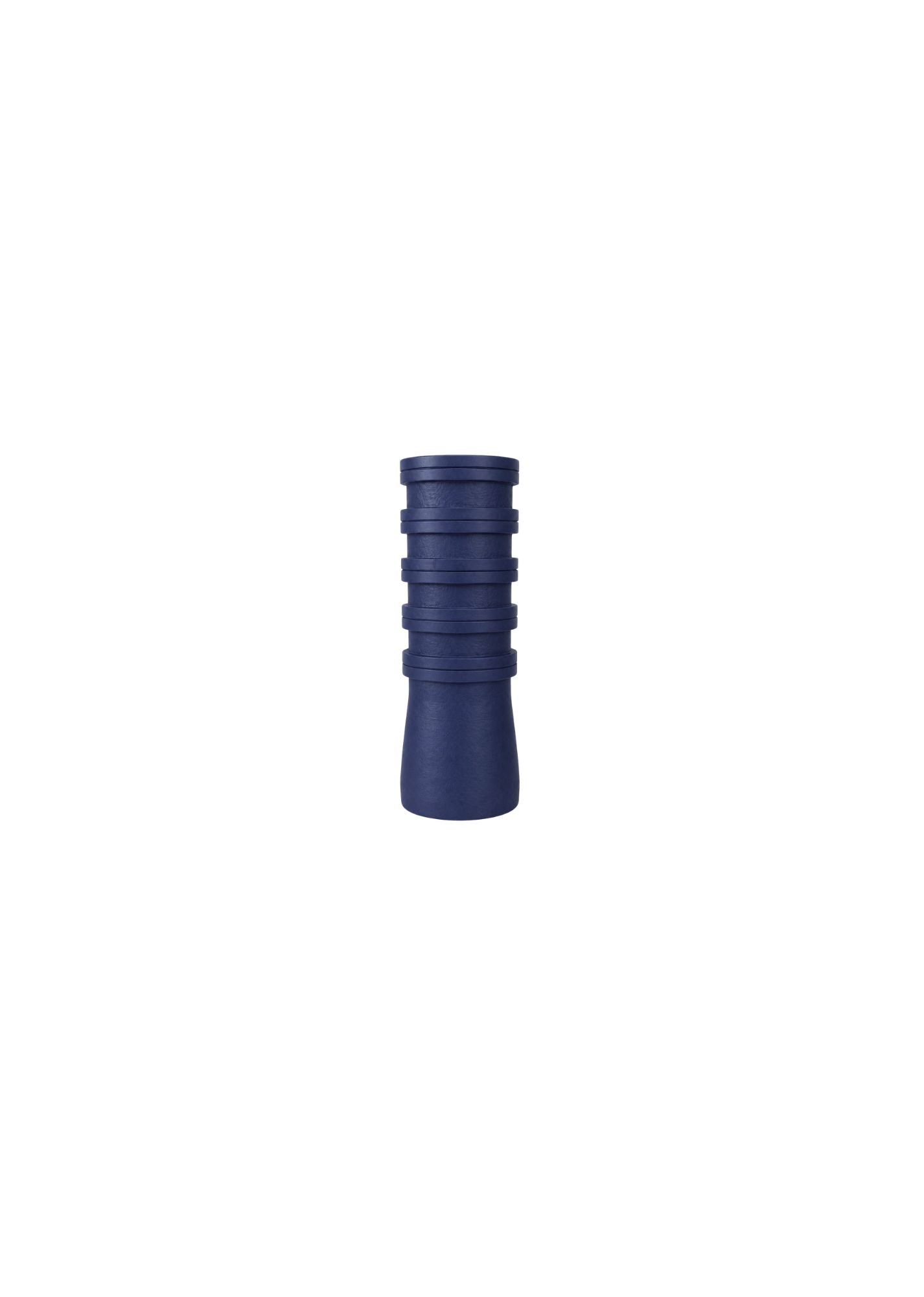 Top-Down Ribbed Vase