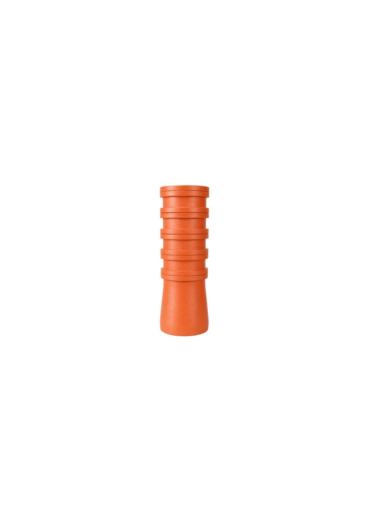 Top-Down Ribbed Vase