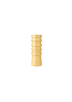 Top-Down Ribbed Vase