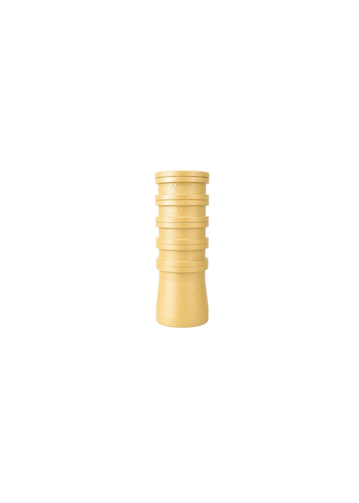 Top-Down Ribbed Vase