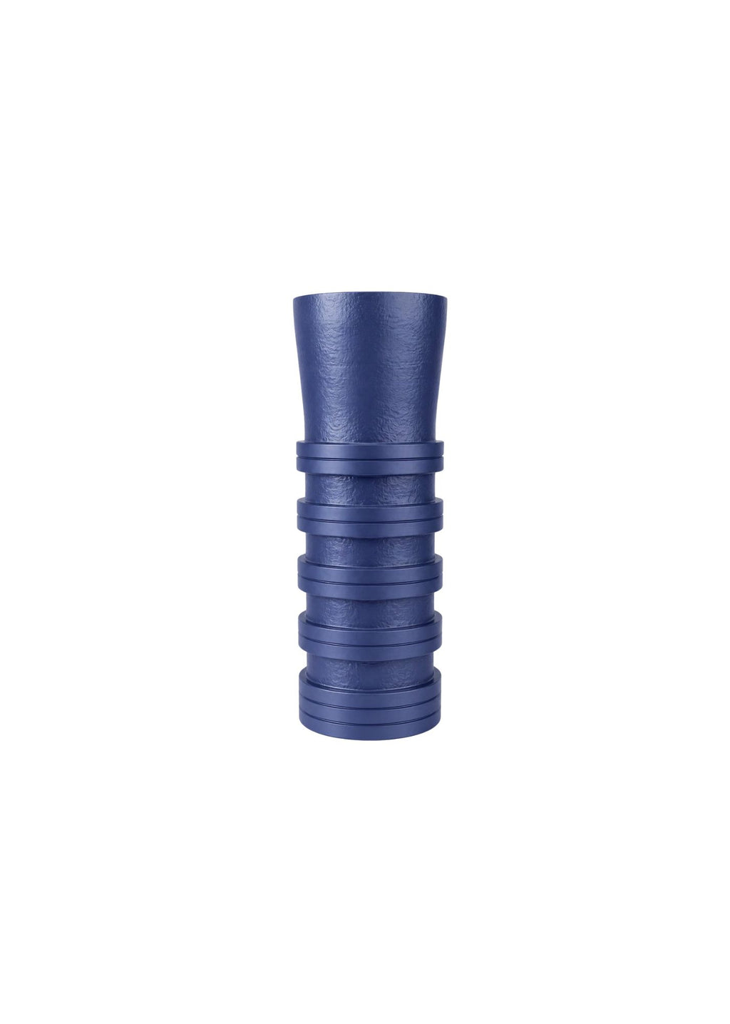 Bottom-Up Ribbed Vase
