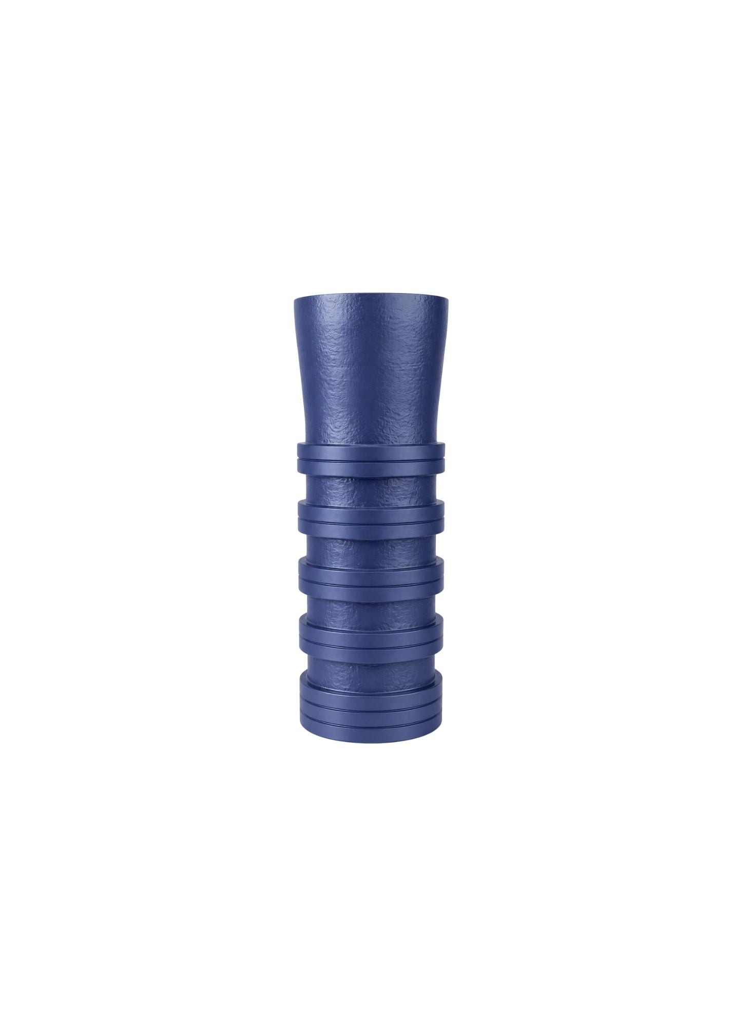 Bottom-Up Ribbed Vase