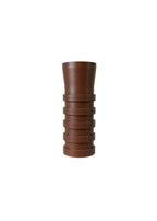 Bottom-Up Ribbed Vase