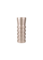 Bottom-Up Ribbed Vase