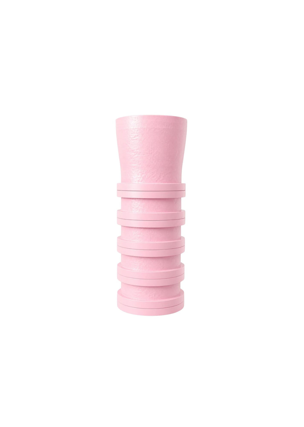 Bottom-Up Ribbed Vase
