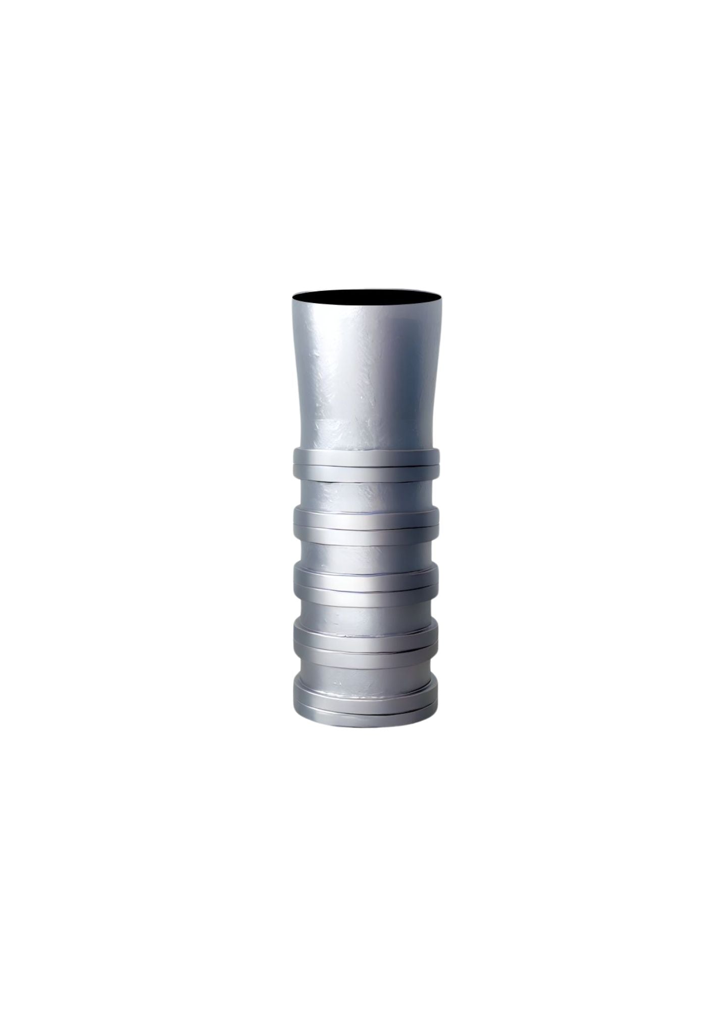 Bottom-Up Ribbed Vase