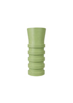 Bottom-Up Ribbed Vase