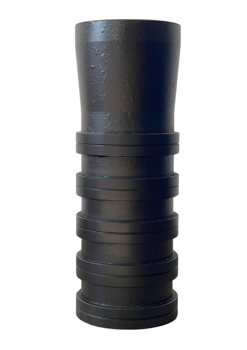 Bottom-Up Ribbed Vase