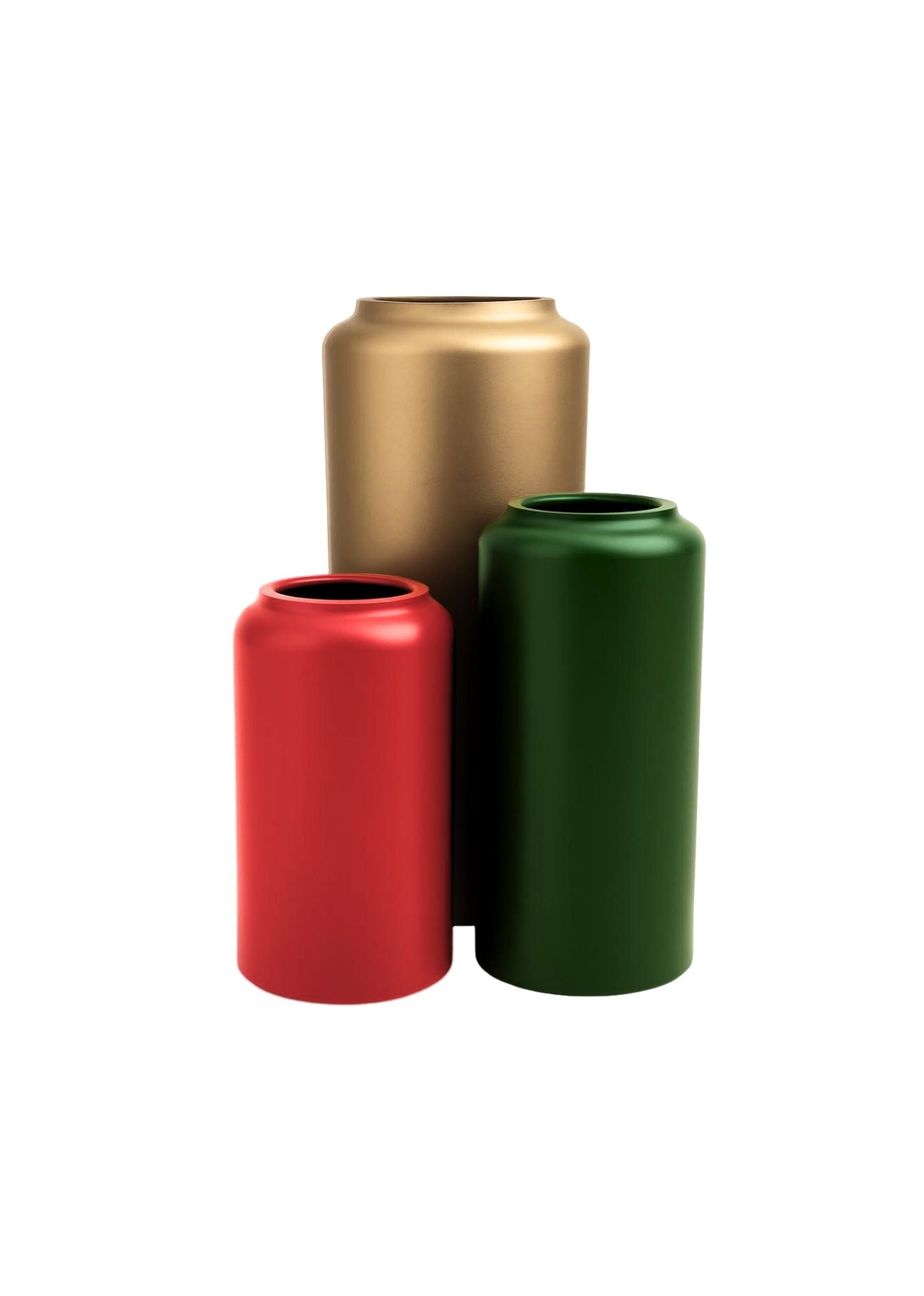 The Christmas Trio Long Vase