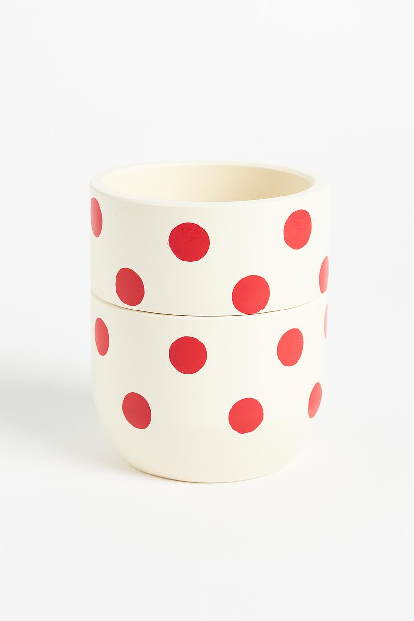 Christmas Polka Aurea Pot