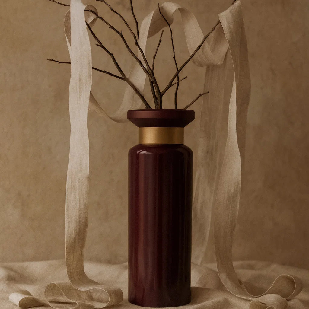 The Velvet Glow Vase