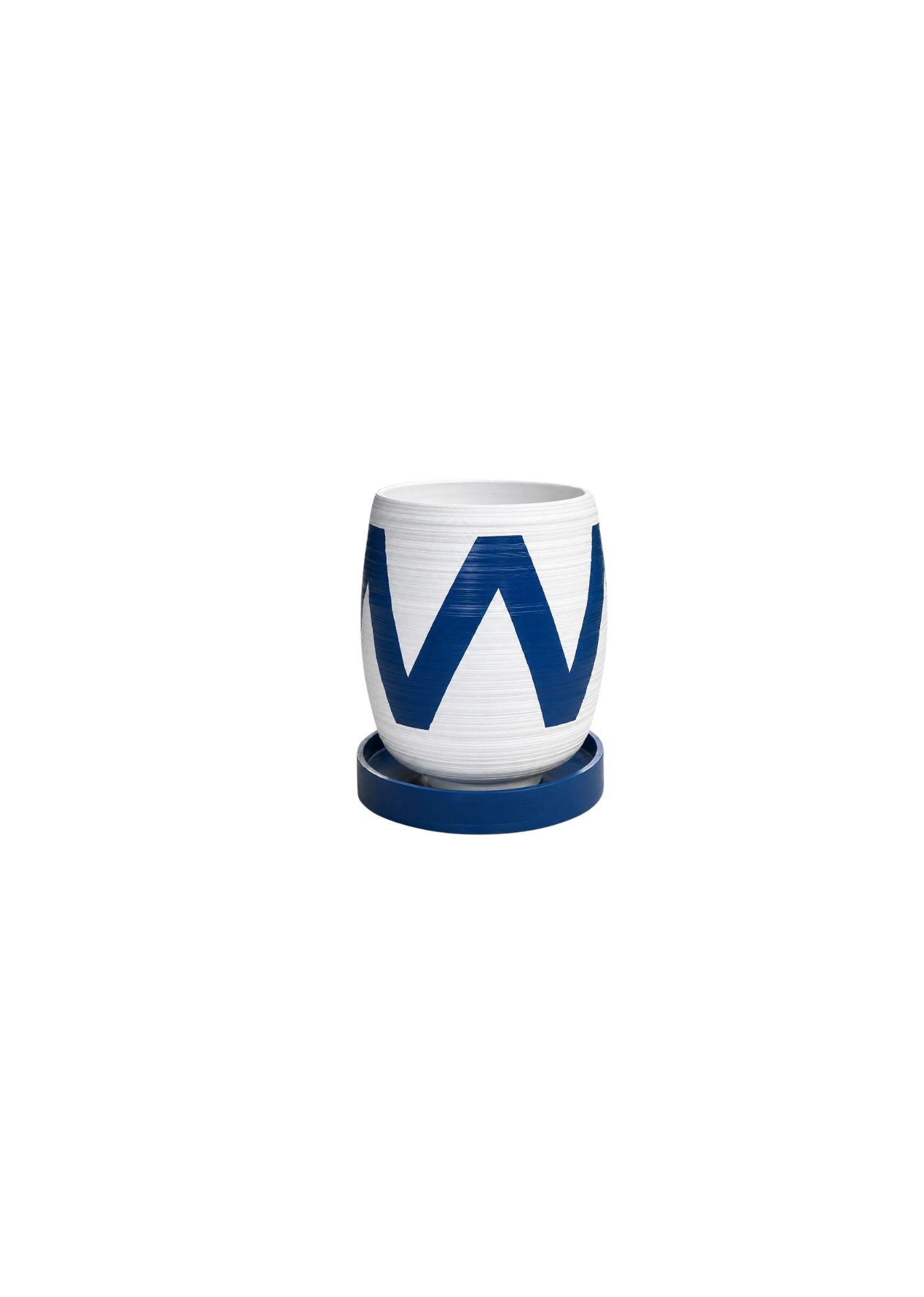 Coastal Zigzag Vase