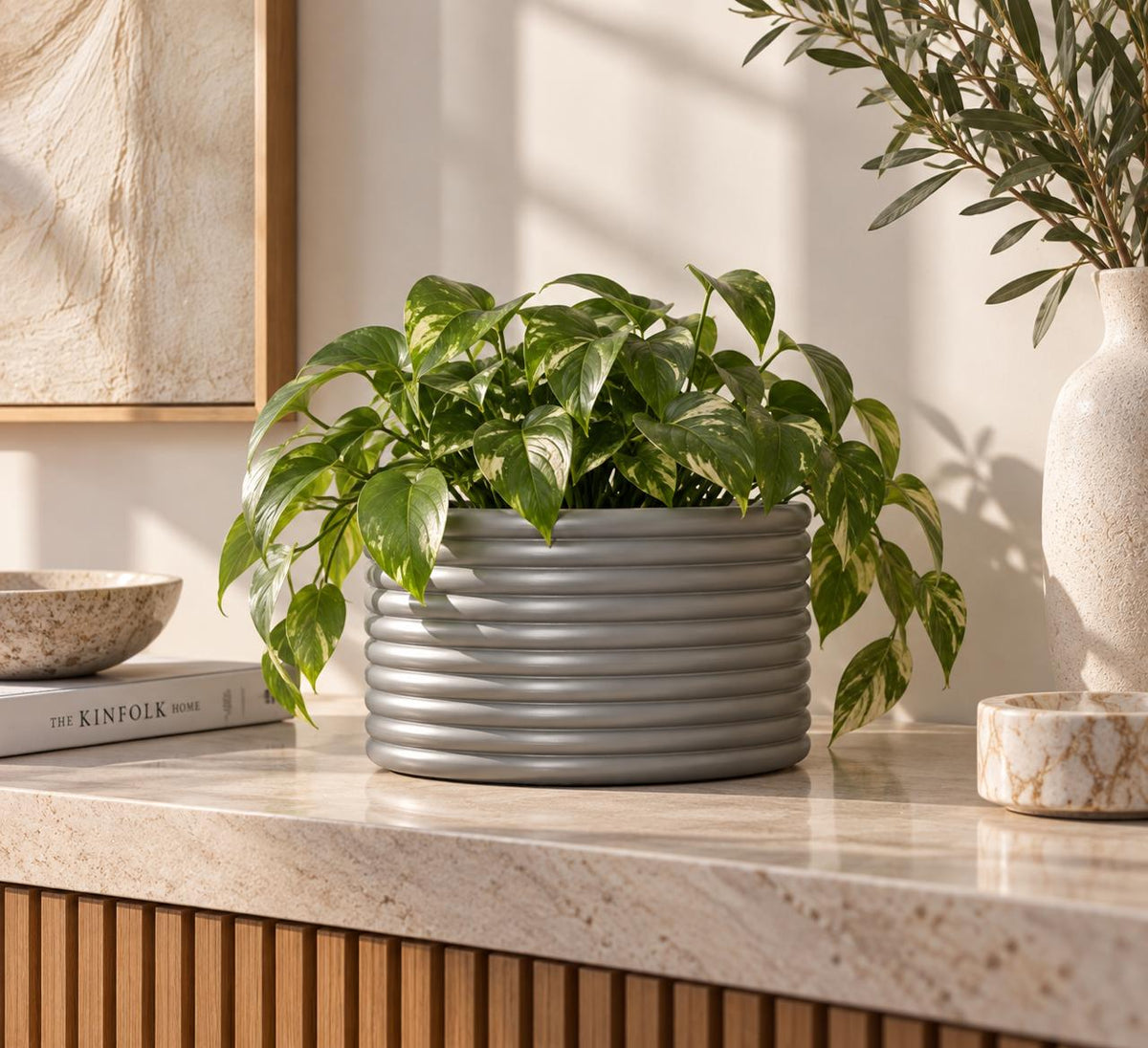 Corrugated Pot - cover