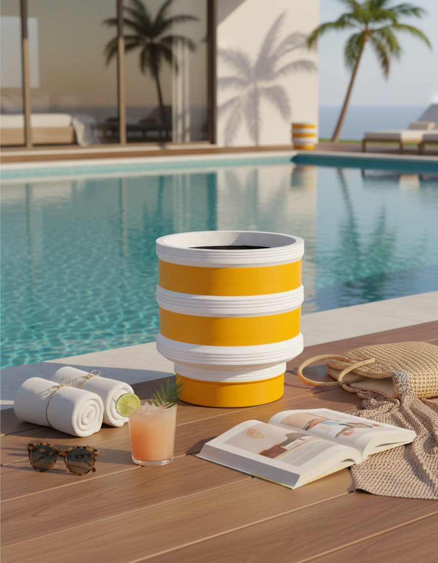 Sunbeeam Layered Vase