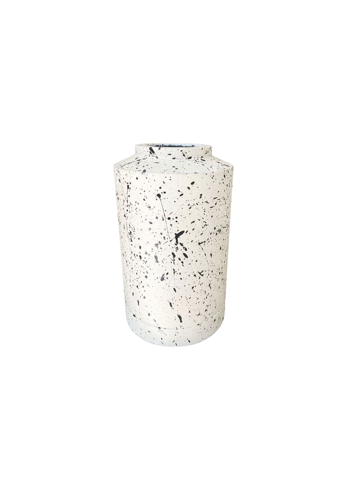 Speckled Black & White