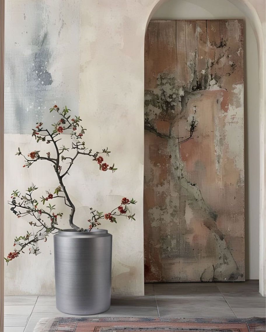 Plum Edge Vase