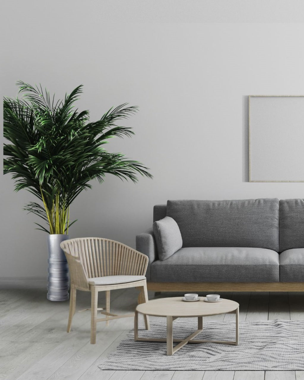 Bottom-Up Ribbed Vase