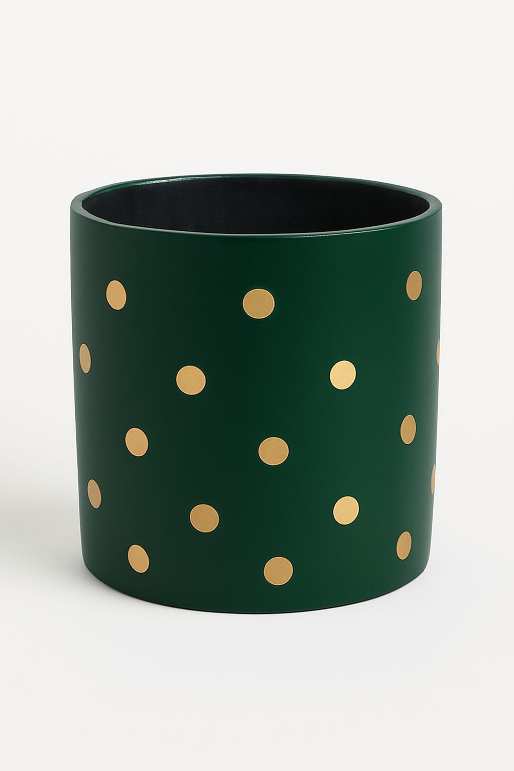 Golden Polka Small Basket