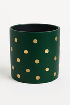 Golden Polka Small Basket